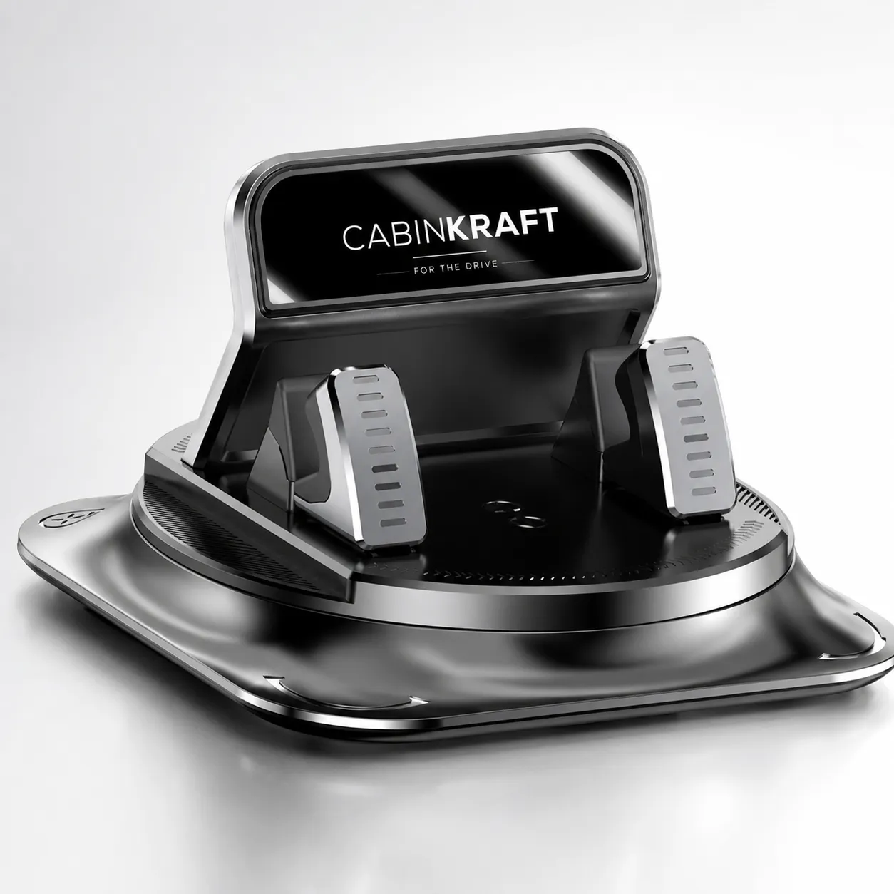 CabinKraft Dashboard Suction Cup Phone Mount, 360° Adjustable